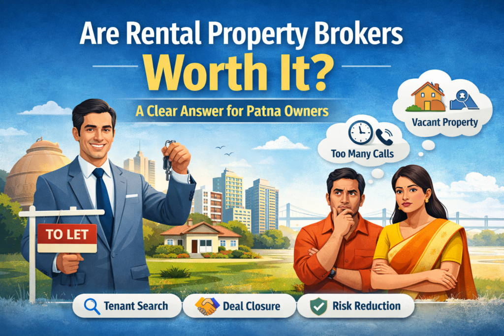 rental property broker in Patna helping owners reduce vacancy and find reliable tenants