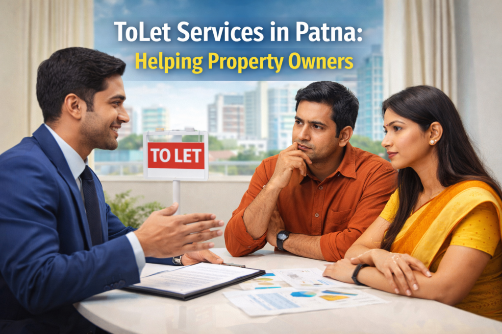 ToLet service in Patna by Parn Consultants helping property owners find reliable tenants