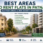 FAQs Which are the best areas for new flats in Patna? Gola Road, Saguna More, Rupaspur, Rukanpura, and Ashiana-Digha Road are among the best areas for modern apartments and society flats in Patna. These locations offer newer buildings, better parking, lifts, power backup, and improved living infrastructure. Why are rents high in old posh areas of Patna? Traditional premium areas like Boring Road, SK Puri, Fraser Road, and Rajendra Nagar remain expensive because of prime connectivity, established reputation, schools, hospitals, and commercial access. Even older flats command premium rent due to high demand and limited availability. Are new society flats better than old apartments in Patna? For many tenants, newer society flats provide better amenities such as lifts, security, generators, parking, gated entry, and modern layouts. Older apartments in central Patna may offer better location advantages but often lack modern infrastructure. Which areas are best for families looking for rental flats in Patna? Families often prefer areas like Saguna More, Bailey Road pockets, Ashiana-Digha Road, and Rupaspur because of wider roads, peaceful surroundings, newer apartments, and better daily convenience. Which Patna areas are suitable for bankers and transferable job professionals? Working professionals and bankers frequently choose Bailey Road-connected areas, Saguna More, and Gola Road because these areas provide modern flats, easier commuting, and better availability of semi-furnished rental apartments. Is parking a major issue in old Patna localities? Yes, parking is one of the biggest concerns in many older residential areas of Patna. Narrow lanes and older building designs often create parking difficulties. Newer apartment societies generally offer dedicated parking facilities. What should tenants check before renting a flat in Patna? Before finalizing a rental property, tenants should check: Building age Water supply Power backup Parking availability Lift facility Road accessibility Security Society maintenance Which areas in Patna have more gated society apartments? Ashiana-Digha Road, Saguna More, and Gola Road currently have a growing number of gated society apartments and newly developed residential projects.