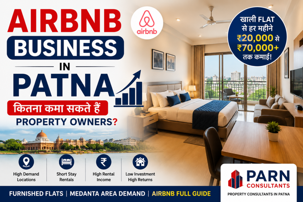 Airbnb Patna, Airbnb Business in Patna, Furnished Flat Patna, Short Stay Flat Patna, Guest House Patna, Property Dealer Patna, Rental Income Patna, Medanta Patna Flat, Airbnb India, Patna Real Estate, Furnished Apartment Patna, Airbnb Investment, Property Rental Patna, Patna Airbnb, Rental Business Patna