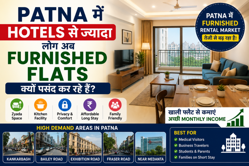 furnished flat in Patna