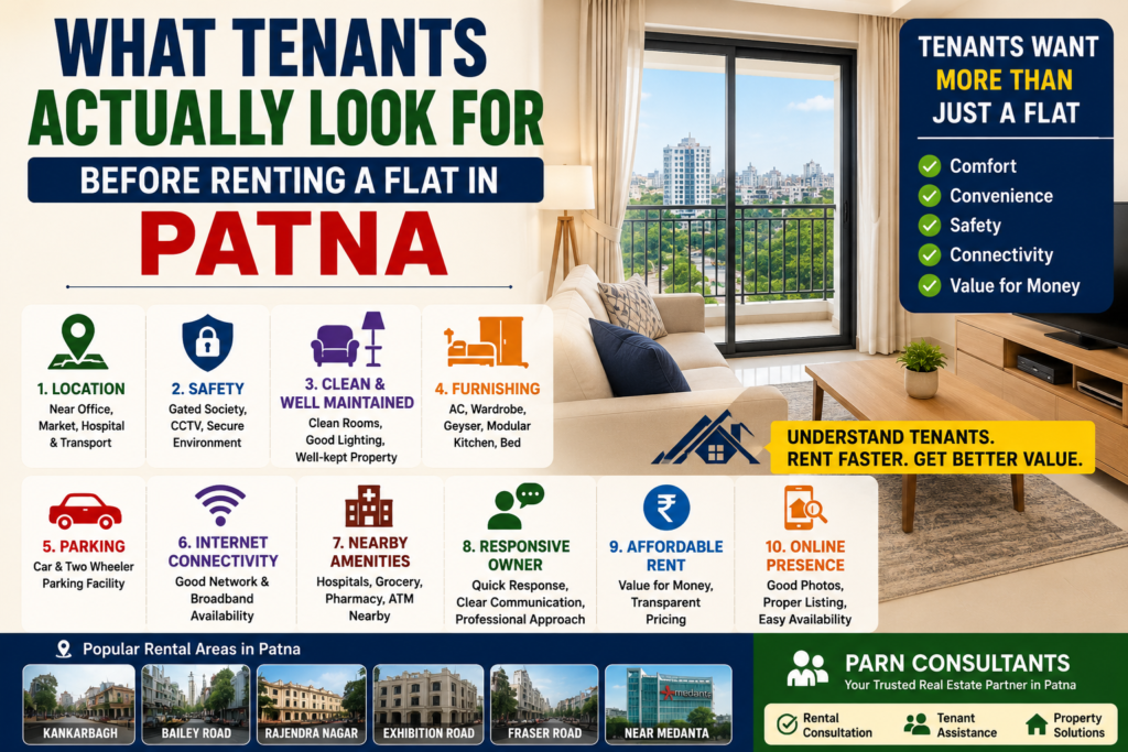 What Tenants Want Before Renting a Flat?